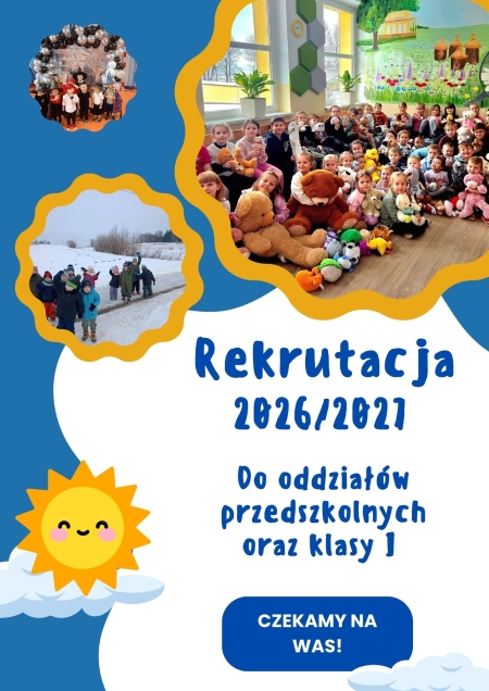 Rekrutacja na rok szkolny 2026/2027